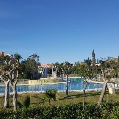 Estudio En Urbanizacion Naturista Con Piscina Junto Al Mar Вера Экстерьер фото